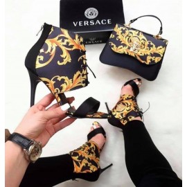 versace shoes purse set 05