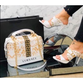 versace shoes purse set 04